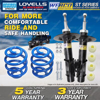 Front Webco Shock Absorbers Super Low Spring for HOLDEN Commodore VE w/FE2 Sedan