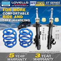 Front Webco Shock Absorbers Lovells STD Springs for Holden Commodore VF 13-17