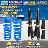 Front Webco Shock Absorbers Lovells HD Raised Spring for Volkswagen Amarok 11-23