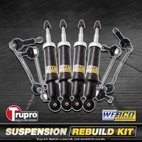 Front + Rear Webco Shock Sway Bar Link Kit for Peugeot 407 Sedan Wagon 2004-2011