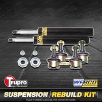 Front Webco Shock Absorbers Trupro Sway Bar Links for Toyota Corolla AE95 88-94
