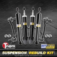 Front + Rear Webco Shock Absorber Sway Bar Link Kit for Hyundai Sonata NF 05-10