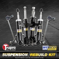 Front Rear Webco Shock Absorber Sway Bar Link Kit for Holden Vectra JR JS 97-02