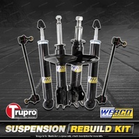 Front + Rear Webco Shock Absorber Sway Bar Link Kit for Holden Barina TK 06-11