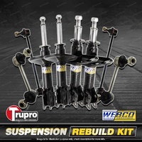 Front + Rear Webco Shock Absorber Sway Bar Link Kit for Daewoo Nubira J100 97-99