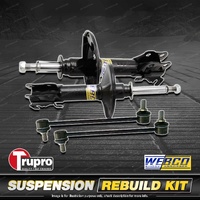 Front Webco Shock Absorber Trupro Sway Bar Link Kit for Hyundai ix35 LM 10-15