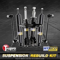 Front + Rear Webco Shock Absorber Sway Bar Link Kit for Hyundai iLoad TQ 08-13