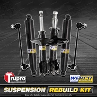 Front + Rear Webco Shock Absorber Sway Bar Link Kit for Hyundai iMax TQ 08-On