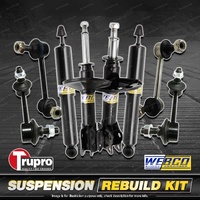 Front+Rear Webco Shock Absorber Trupro Sway Bar Link Kit for Mazda CX-7 ER 06-12