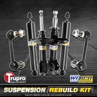 Front+Rear Webco Shock Absorber Trupro Sway Bar Link Kit for Mazda CX-9 TB 07-16