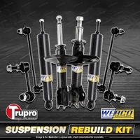 Front+Rear Webco Shock Trupro Sway Bar Link Kit for Nissan Pathfinder R52 13-21