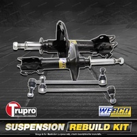 Front Webco Shock Absorber Trupro Sway Bar Link Kit for Nissan Qashqai J11 14-17