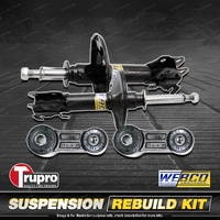Front Webco Shock Absorber Trupro Sway Bar Link Kit for Subaru Forester SF F5