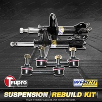 Rear Webco Shock Absorber Trupro Sway Bar Link Kit for Subaru Forester SG 02-08