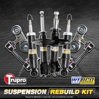 Front + Rear Webco Shock Absorber Trupro Sway Bar Link Kit for Subaru Outback BH