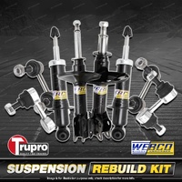 Front + Rear Webco Shock Absorber Sway Bar Link Kit for Subaru Forester SH 08-13