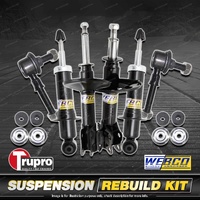 Front + Rear Webco Shock Absorber Sway Bar Link Kit for Suzuki Swift SA310 SA413