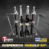 Front + Rear Webco Shock Absorber Sway Bar Link Kit for Toyota Corolla ZZE123