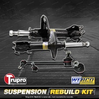 Front Webco Shock Absorber Trupro Sway Bar Link Kit for Kia Rio JB 2005-2011