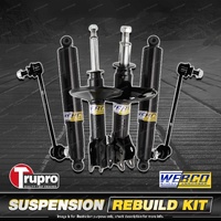Front + Rear Webco Shock Absorber Sway Bar Link Kit for Toyota Hiace GDH GRH 300