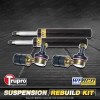 Front Webco Shock Absorber Trupro Sway Bar Link Kit for Holden Astra TR 96-98