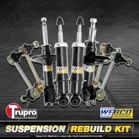 Front + Rear Webco Shock Absorber Sway Bar Link Kit for Alfa Romeo 147 01-05