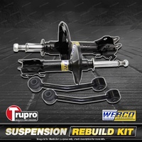 Front Webco Shock Absorbers Trupro Sway Bar Links for Peugeot 405 D60 D70 89-97