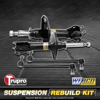 Front Webco Shock Absorber Trupro Sway Bar Link Kit for Peugeot 406 V6 96-03