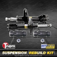Front Webco Shock Absorber Trupro Sway Bar Link Kit for Renault Clio Hatch 01-04