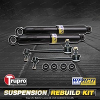 Rear Webco Shock Absorber Trupro Sway Bar Link Kit for Holden Jackaroo UBS 92-03