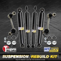 Front + Rear Webco Shock Absorber Sway Bar Link Kit for Ford Ranger PJ PK 06-On