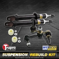 Front Webco Shock Absorber Trupro Sway Bar Link Kit for Ford Falcon BF Ute Cab