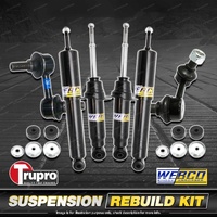 Front+Rear Webco Shock Absorber Sway Bar Link Kit for Mitsubishi Pajero NT 09-10
