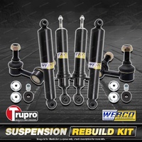 Front + Rear Webco Shock Absorber Sway Bar Link Kit for Nissan Navara D40 09-15