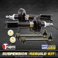 Front Webco Shock Absorber Trupro Sway Bar Link Kit for Holden Astra TS 98-06