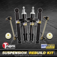 Front + Rear Webco Shock Absorber Sway Bar Link Kit for Holden Astra TS 98-06