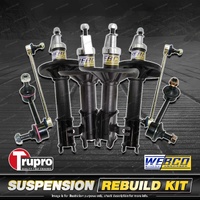 Front + Rear Webco Shock Absorber Sway Bar Link Kit for Ford Telstar AX AY 92-96