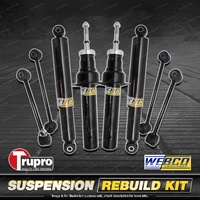 Front + Rear Webco Shock Absorber Sway Bar Link Kit for Jeep Grand Cherokee WH