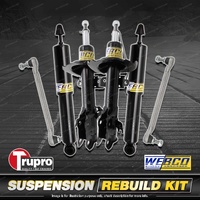 Front + Rear Webco Shock Absorber Sway Bar Link Kit for Ford Fiesta WS WT 09-13