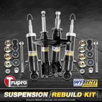 Front+Rear Webco Shock Absorber Sway Bar Link Kit for Mitsubishi Lancer CH 04-07