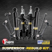 Front+Rear Webco Shock Trupro Sway Bar Link Kit for Nissan Pathfinder R50 01-05