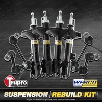 Front + Rear Webco Shock Absorber Sway Bar Link Kit for Nissan X-Trail T30 01-07