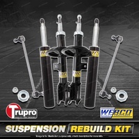 Front + Rear Webco Shock Absorber Sway Bar Link Kit for Suzuki Swift RS415 05-11
