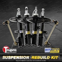 Front + Rear Webco Shock Absorber Sway Bar Link Kit for Toyota Camry SXV20 97-01