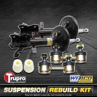 Front Webco Shock Absorber Trupro Sway Bar Link Kit for Holden Nova LG 94-97