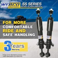 Front Webco Shock Absorbers for HOLDEN COLORADO RC 2WD DX 2.4 3.0 diesel Ute