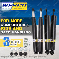 Front + Rear Webco Pro Shock Absorbers for HOLDEN COMMODORE SEDAN VP Calais IRS