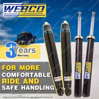 Front + Rear Webco Ultra Shock Absorbers for DAEWOO ESPERO CD 4 door Sedan 95-97