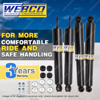 Front + Rear Webco Pro Shock Absorbers for NISSAN 520 521 620 720 4WD Ute