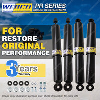Front + Rear Webco Pro Shock Absorbers for HOLDEN JACKAROO UBS 4WD S/Wagon 82-86